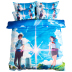 Hai nhân dân tệ tên anime của bạn quilt để ăn gà đôi 2 m chăn che ký túc xá sinh viên độc thân 1,5m - Quilt Covers chăn phao siêu nhẹ Quilt Covers