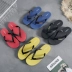 Flip-flops nam mùa hè non-slip rắn xu hướng màu cá tính Hàn Quốc phiên bản của dép và dép đi trong nhà pinch giày bãi biển của nam giới ngoài trời dày dưới
