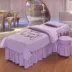 Cao cấp vẻ đẹp giường bao gồm bốn bộ châu Âu mục vụ gió vẻ đẹp salon vật lý trị liệu massage giường bao gồm vẻ đẹp giường bốn bộ