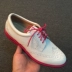New da trắng giày golf nữ golf Bullock England khắc phẳng giày thường giày thể thao