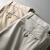 Mùa hè cao cấp lụa phương thức cotton mồ hôi thấm thở không-iron nam kinh doanh bình thường quần nhỏ quần thẳng quần túi hộp nam Quần