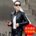 Áo khoác da nữ bằng da ngắn đoạn 2019 xuân mới phiên bản Hàn Quốc của áo khoác da xe máy giảm béo eo cao - Quần áo da