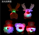 Apple, рождественская мигающая бархатная брошь, большие носки для пожилых людей