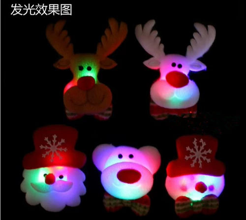 Apple, рождественская мигающая бархатная брошь, большие носки для пожилых людей