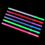 2024 светящаяся радужная флуоресцентная палочка, короткая палочка любви, четырехсекционная телескопическая вспышка, пятиконечная звезда, концертный реквизит