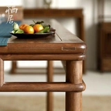 Новый китайский настольный стул Black Hoaca Callicraphy Table Полная деревянная картина корпус антикварной стойки комбинация мебели комбинация
