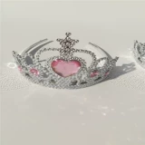 Детский аксессуар для волос для принцессы, ободок, ожерелье, волшебная палочка, комплект, «Холодное сердце»