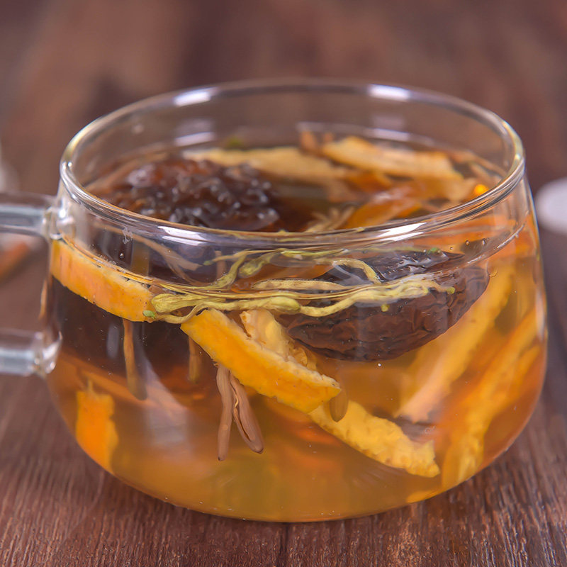 天然胖大海润喉茶老师清嗓利咽化痰清热去火祛湿气金银花组合花茶