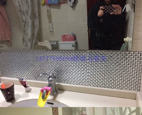 Стеклянная металлическая алюминиевая пластиковая мозаика самостоятельная плитка