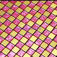 Гранулы 1,5 см золото+розовый ослепительный лед