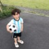 Trẻ em đội tuyển bóng đá thống nhất 2018 World Cup jersey đội tuyển quốc gia đồng phục bóng đá Argentina áo sơ mi Đức ngắn tay áo phù hợp với Phù hợp với trẻ em