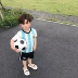 Trẻ em đội tuyển bóng đá thống nhất 2018 World Cup jersey đội tuyển quốc gia đồng phục bóng đá Argentina áo sơ mi Đức ngắn tay áo phù hợp với ao so sinh be trai Phù hợp với trẻ em