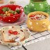 Polka bộ đồ ăn đặt món ăn nhà bộ bát salad ăn sáng bát ngũ cốc bát món ăn tấm baking bát món ăn Phương Tây khay đựng đồ ăn dặm cho bé Đồ ăn tối