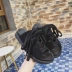 Roman chữ thập dây đeo dép nữ mùa hè phẳng 2018 sinh viên mới hoang dã Hàn Quốc giày hở ngón dép sinh viên phụ nữ giày crocs nữ Dép