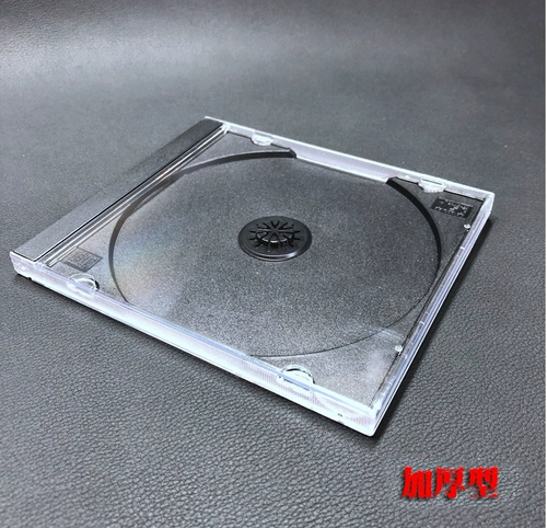 100 Black Bottom Box 100 Black Single CD -коробка CD пустая коробка прозрачная черная однополосная одиночная однопользованная диск CD -коробка
