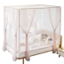 Giường ngủ lưới chống muỗi thả nhà công chúa gió đôi yurt 1,5m1,8 giường 幔 khung dây kéo - Lưới chống muỗi