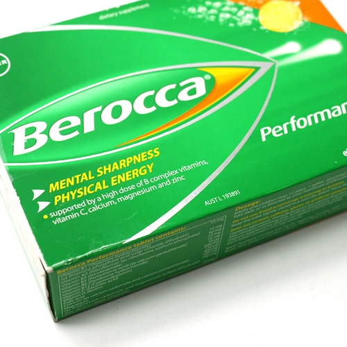 Австралия Bayer Berocca Vitamin C+B публично Teng Ship VC Mango Orange 15 Таблетки/поддержка