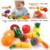 Cắt đồ chơi trái cây, trẻ em, trái cây và rau quả, cắt và cắt, cắt để xem cô bé, chơi đồ chơi nhà, 1-2-3 tuổi đồ chơi gia đình cho bé Đồ chơi gia đình