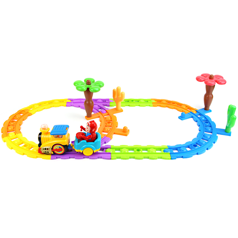 cartoon train track baby boy girl child electric 3 high speed