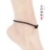 Vòng chân đỏ đơn giản Sen Sở bạn gái vòng chân nữ nam Hàn Quốc cá tính sinh viên Hàn Quốc chân chuỗi chân tươi dây
