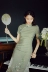 Sheung Shui | 何 衣 khóa mã não cải tiến sườn xanh trà xanh lưới hơi sáng lưới mùa hè thon gọn - Sản phẩm HOT