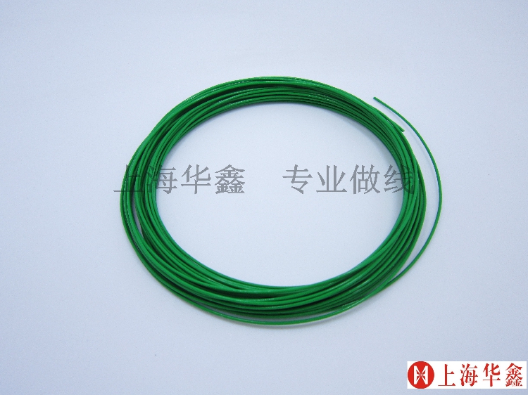 Unit Price Of Green 1 MeterTeflon Silver plated wire 22AWG0.35 square High temperature resistance Line Audio line Audio cable