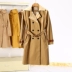 Đề nghị loạt biển mùa xuân thương hiệu mới giảm giá quần áo phụ nữ Anh khí phổ biến áo gió dài áo khoác thủy triều 226 - Trench Coat
