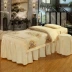 Vẻ đẹp trải giường đầu tròn hình thang đầu vuông massage cơ thể bốn bộ 60 * 180 70 * 185 70 * 190 khăn trải giường spa Trang bị tấm