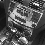Подходит для старого Mercedes -Benz C -Class W204 Modified C200 C180K C260 Центральная панель управления кнопкой панели управления интерьером