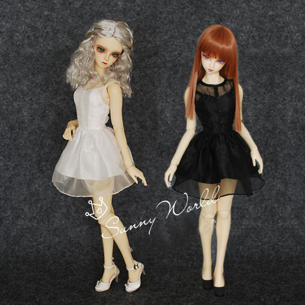 [Спот недоступен] Детская одежда BJD Ou Genya, черно-белая 3-точечная SD одежда для одевания