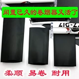 Ручное рулон с сигаретной тканью замены сигареты замена нагревателя 70/78 запасной 110 -миллиметровый черный ручной работы мягкий и легкий прочный прочный