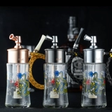 Zobo подлинный сигаретный бутылок Полный набор фильтр цветочный табак с двойным фильтром табак может чистить циркулирующую воду сигарет сигарет сигарет сигарет