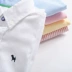 Trẻ em Hàn Quốc quần áo cậu bé áo sơ mi trắng dài tay bông lớn trẻ em áo sơ mi cậu bé áo sơ mi trắng mùa thu bông