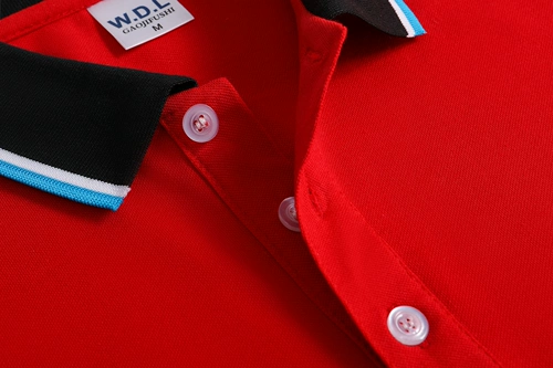 Летняя хлопковая футболка polo подходит для мужчин и женщин для работы, короткий рукав, делается под заказ