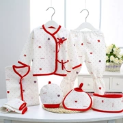 Mùa thu và mùa đông quần áo trẻ sơ sinh cotton hộp quà tặng sơ sinh trăng tròn cho bé sơ sinh và đồ dùng cho trẻ sơ sinh