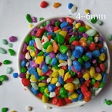 Красочный ткань для полировки, аквариум, цветочный горшок, цветной песок