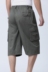 Mùa hè phần mỏng người đàn ông trung niên của cắt quần quần short daddy quần trung niên lỏng lẻo cao eo cotton bãi biển quần