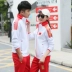 Trang phục thể thao đội tuyển quốc gia Trung Quốc 2019 Mùa xuân cho trẻ em Cặp đôi Thể thao Trang phục Ngoại hình Đồng phục Đội Giải thưởng Trang phục - Thể thao sau mẫu bộ thể thao nữ đẹp Thể thao sau
