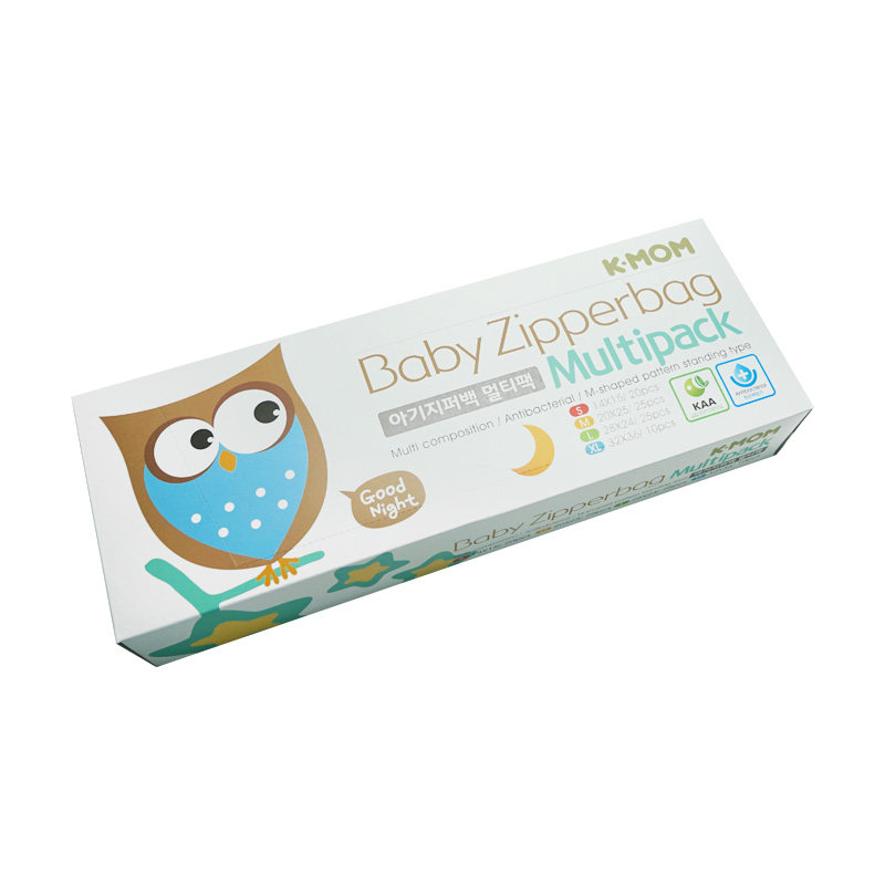 Мешок для хранения на одинарной молнии (S/M/L/XL) 80 штук