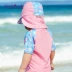 Úc Rashoodz Trẻ Em của Ngắn Tay Áo Cap Kem Chống Nắng Chia Áo Tắm Chàng Trai Cô Gái Bé Beachwear