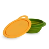 Силикагелевая обеденная тарелка, портативная детская посуда для еды, защита при падении