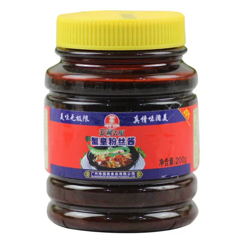 Weizi Mei Antry Crab Emperor Sauce Sauce 200 Г краб Желтый вентилятор Ant Crab Crab, краб желтый соус из морепродукты сухожие порошок