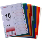 Специальное предложение Hand-010 10-страничная классификационная карта бумага из исходной бумаги A4 Классификация