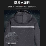 Рабочий зимний длинный пуховик, светоотражающая куртка, увеличенная толщина, средней длины