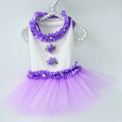 Оригинальная одежда для любителей собак летняя котенок юбка плюшевая одежда тонкая одежда для щенков бесплатная доставка продвижение по службе