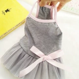 Сделка с домашним животным сделка с юбкой Tydi Метод борьба с сетью красного щенка тонкая одежда лето