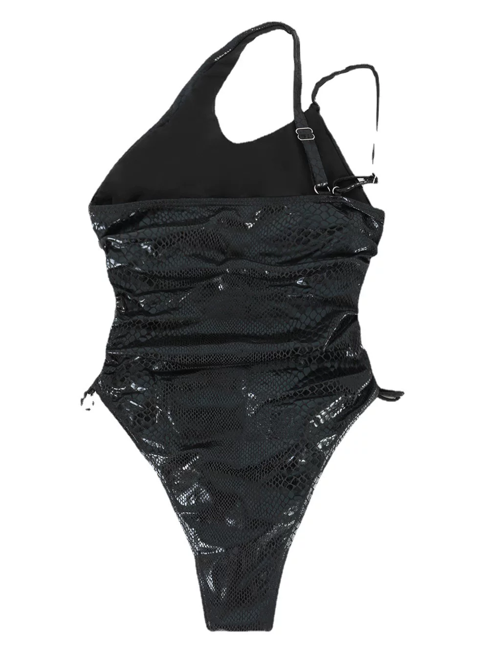 Новый узор под snakeskin соединительный сексуальный back-body купальник женский, сексуальный купальник без бретелей