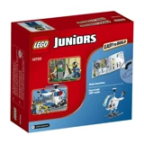 Бесплатная доставка LEGO 10720 Xiaobai Стооркер Введение полицейское вертолет преследует светлый пресс -короб