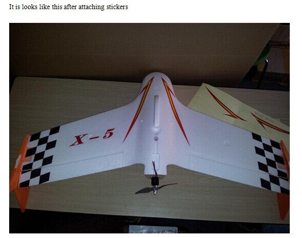 skywalker 天行者 x5 航模 小型固定翼三角翼飞翼 fpv航拍 秒fx61