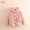 Áo khoác lông thỏ cho bé 2018 quần áo thu đông cho bé gái mới trùm đầu cộng với áo nhung dày wt-8938